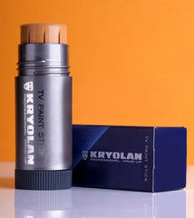 2 In 1 Flicka Plus Kryolan TV Paint Stick - Beauty Accessory Designed For Makeup Application And Daily Cosmetic Routine