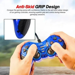 Pro-Level Wireless Gaming Controller – Dual Analog Joystick, Turbo Mode & Ergonomic Grip