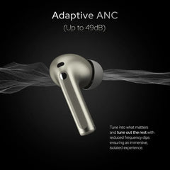 Premium Wireless TWS Earbuds with Adaptive ANC & 44H Playtime (Random Color)