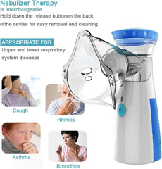 Portable Mesh Nebulizer For Kids And Adults