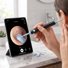 👂 Smart Ear Cleaner with Camera &amp; LED Light